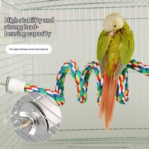 Cotton Climbing Ropes For Small Medium, And Large Parrots