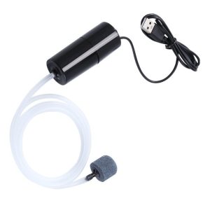 USB Portable Fish Tank Oxygenation Pump, Small USB Oxygen Pump, Ultra-quiet Fishing Oxygenation Machine